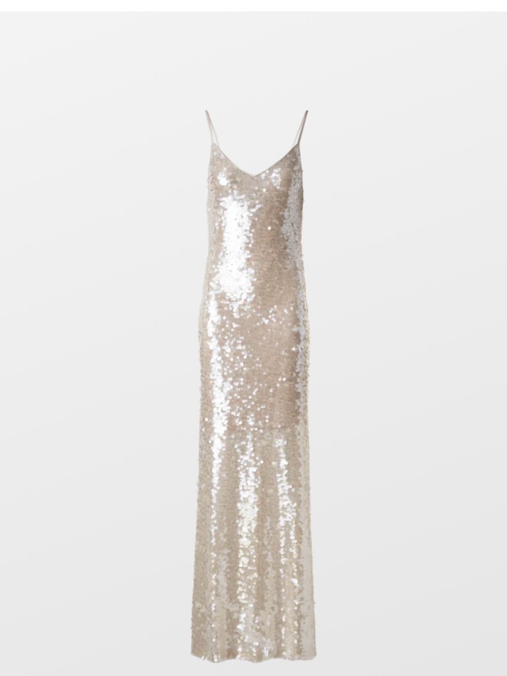 Akris runway sequin gown